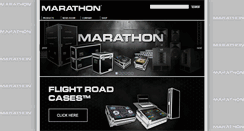 Desktop Screenshot of marathonaudio.com